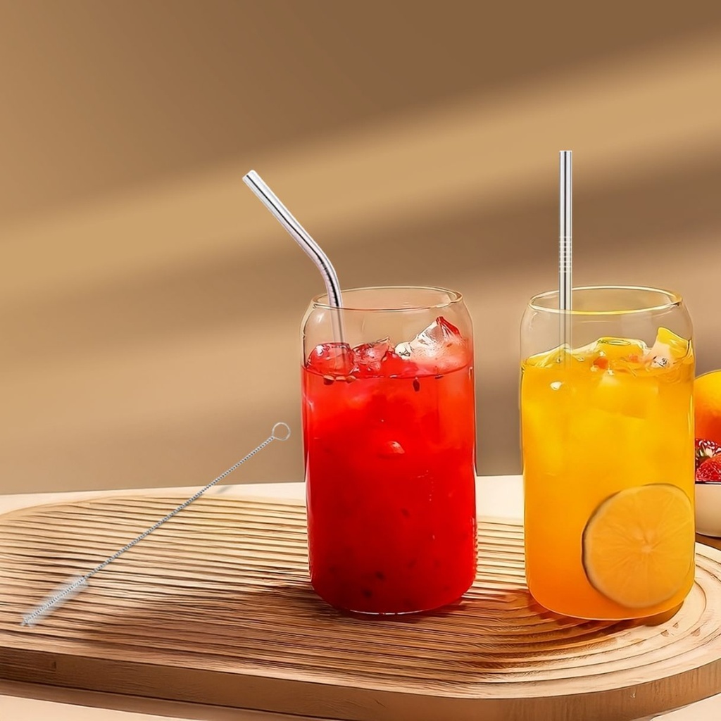 Picfest Stainless Steel Straw Set of 5pc