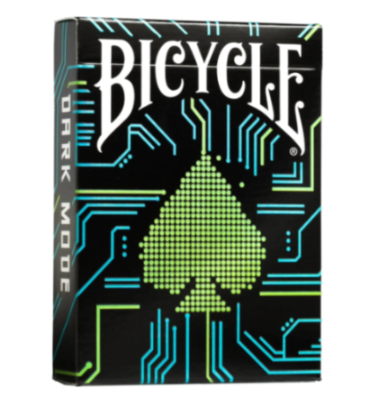 Bicycle Dark Mode Playing Card