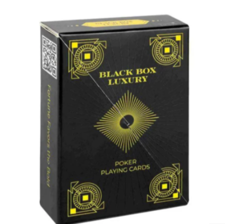 Black Box Luxury Poker Cards Game