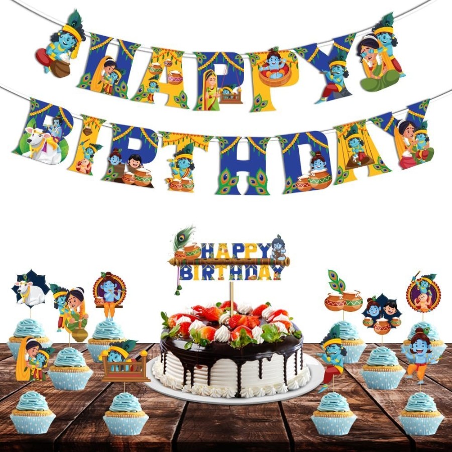 Picfest Happy Birthday Kanha Theme Banner