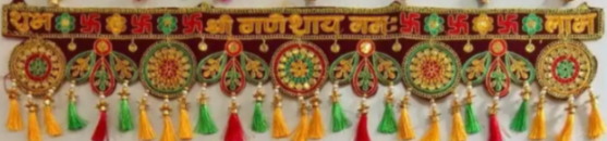 Diacraft Toran1245Multi Colour Toran| Size:36 x 7 inch