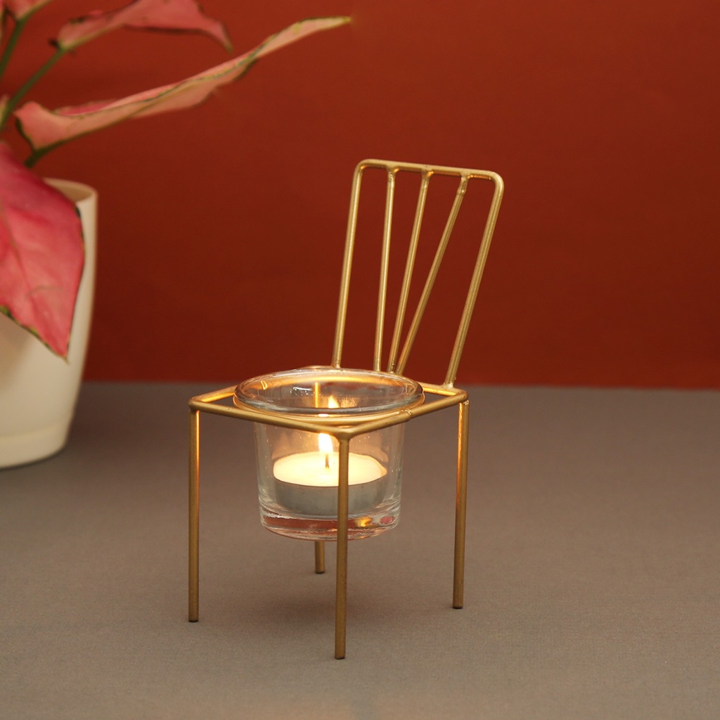 DIACRAFT CHAIR TEA LIGHT HOLDER