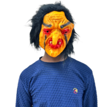 Picfest Scary Witch Halloween Mask