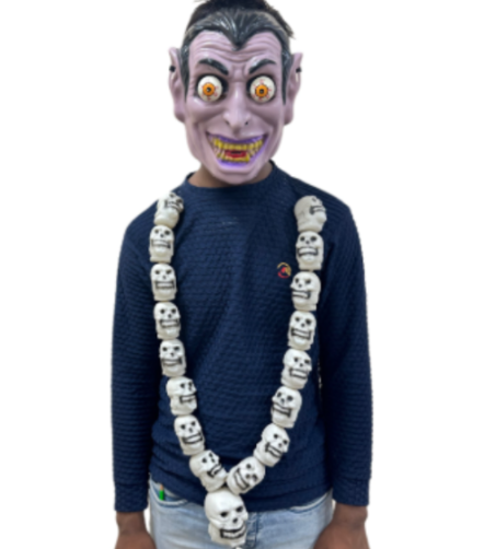 Picfest White Skull Garland