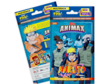 Topps Animax Anime Based Collectible Cards Naruto