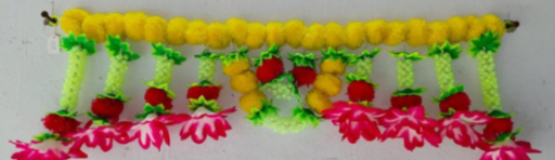 Diacraft Marigold Toran 1471| Size:3"