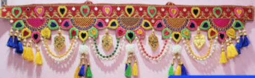 Diacraft Toran1298Velvet Pis Toran| Size:36 x