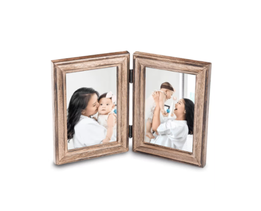 Diacraft Double Wooden PhotoFrame