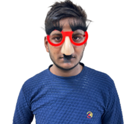 Picfest Halloween Big Nose with Glasses and Moustache