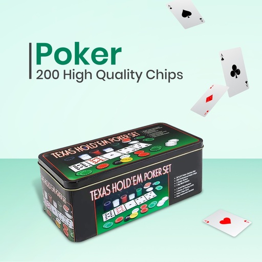 Picfest Casino Poker Chips Set of 200pc